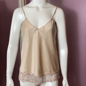 Flora Nikrooz Satin Trimmed Chemise